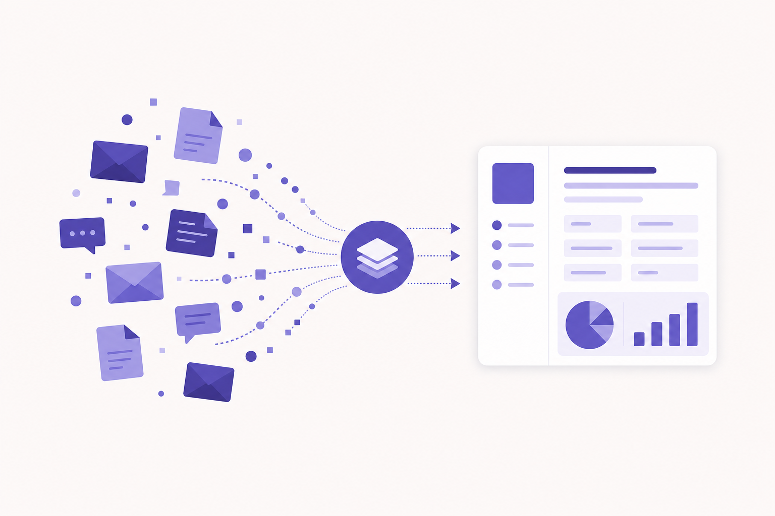 Market signals from alerts, intent data and trade press converging into a single organized CRM record